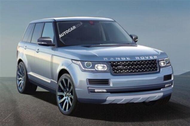 Появилось первое фото нового Range Rover. Фото  
