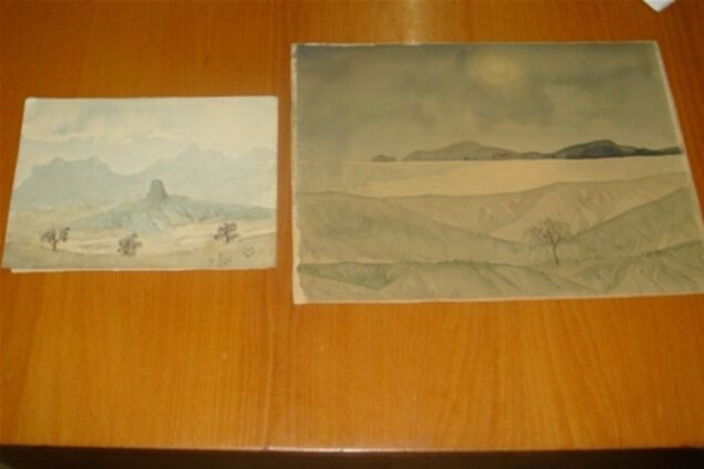 Из Украины в Россию контрабандно перевозили картины Волошина