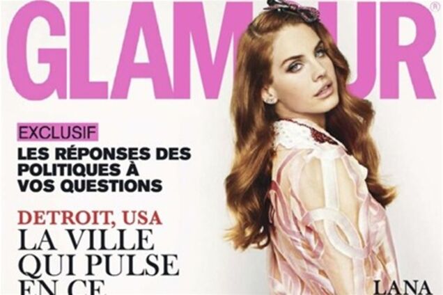 Лану Дель Рей огламурили для Glamour. Фото