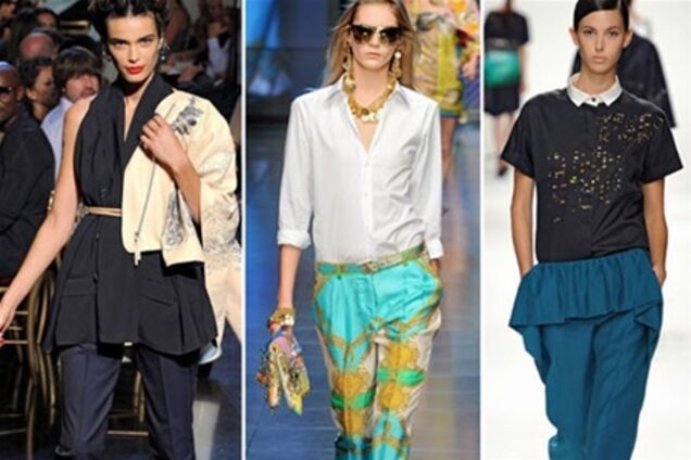 Модные брюки: весна-лето 2012. Фото