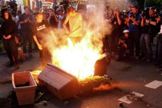 Первомай в Берлине закончился массовыми беспорядками