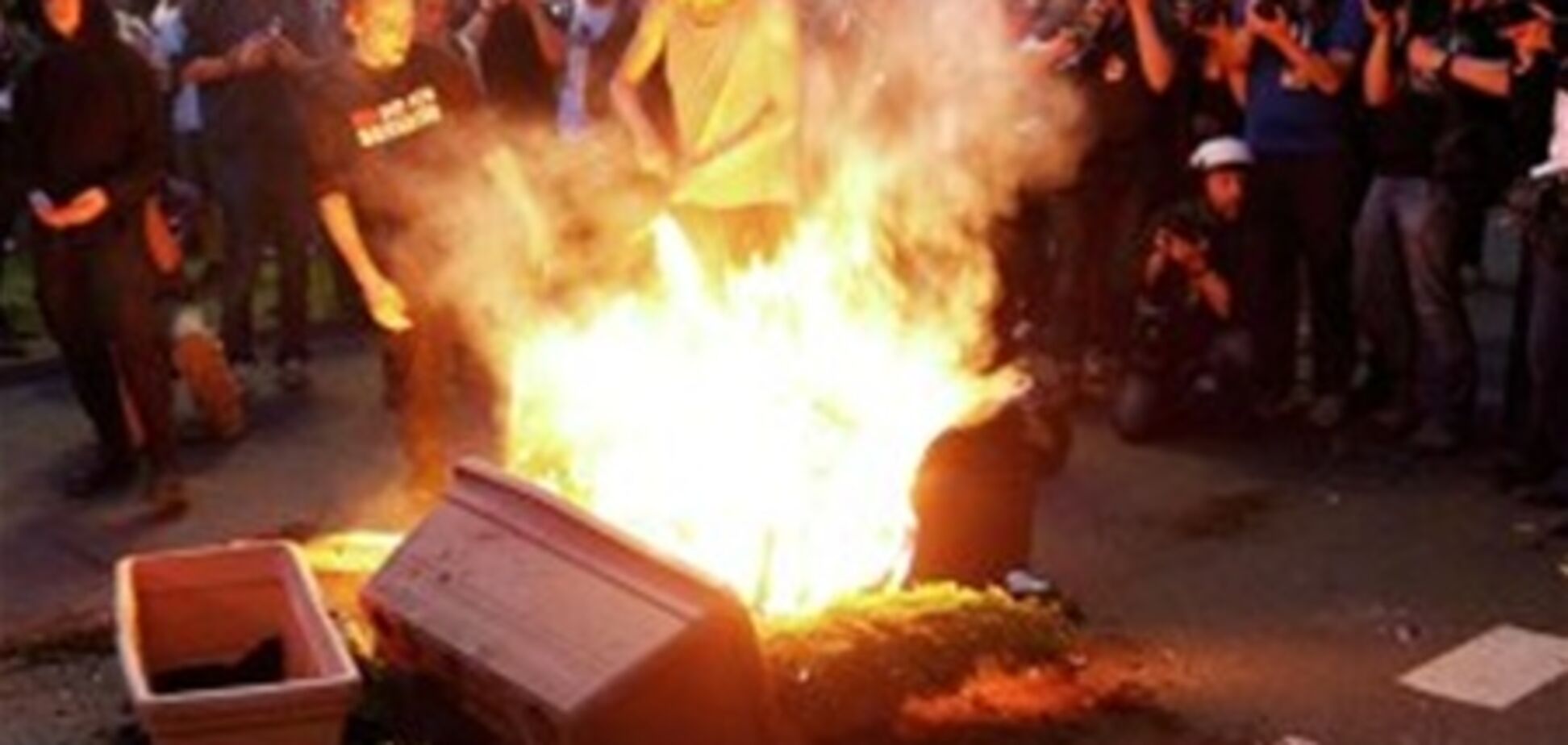 Первомай в Берлине закончился массовыми беспорядками