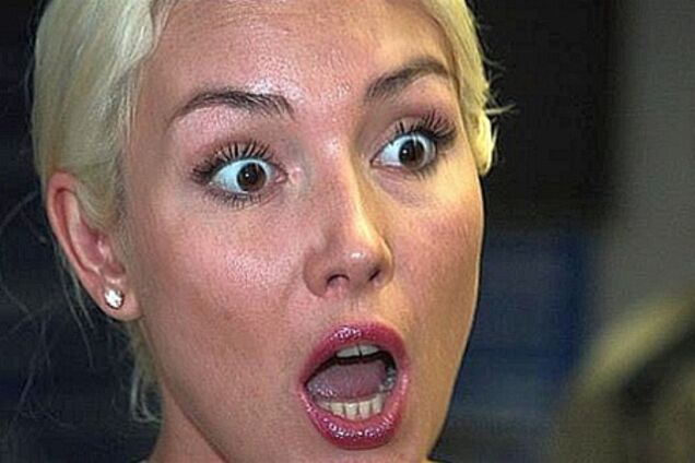 Розинская врезалась в припаркованное авто