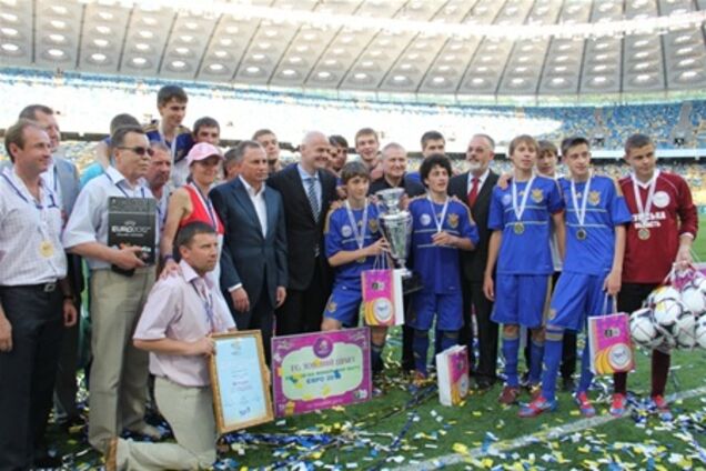 На 'Олімпійському' пройшов фінал 'Шкільного кубка'