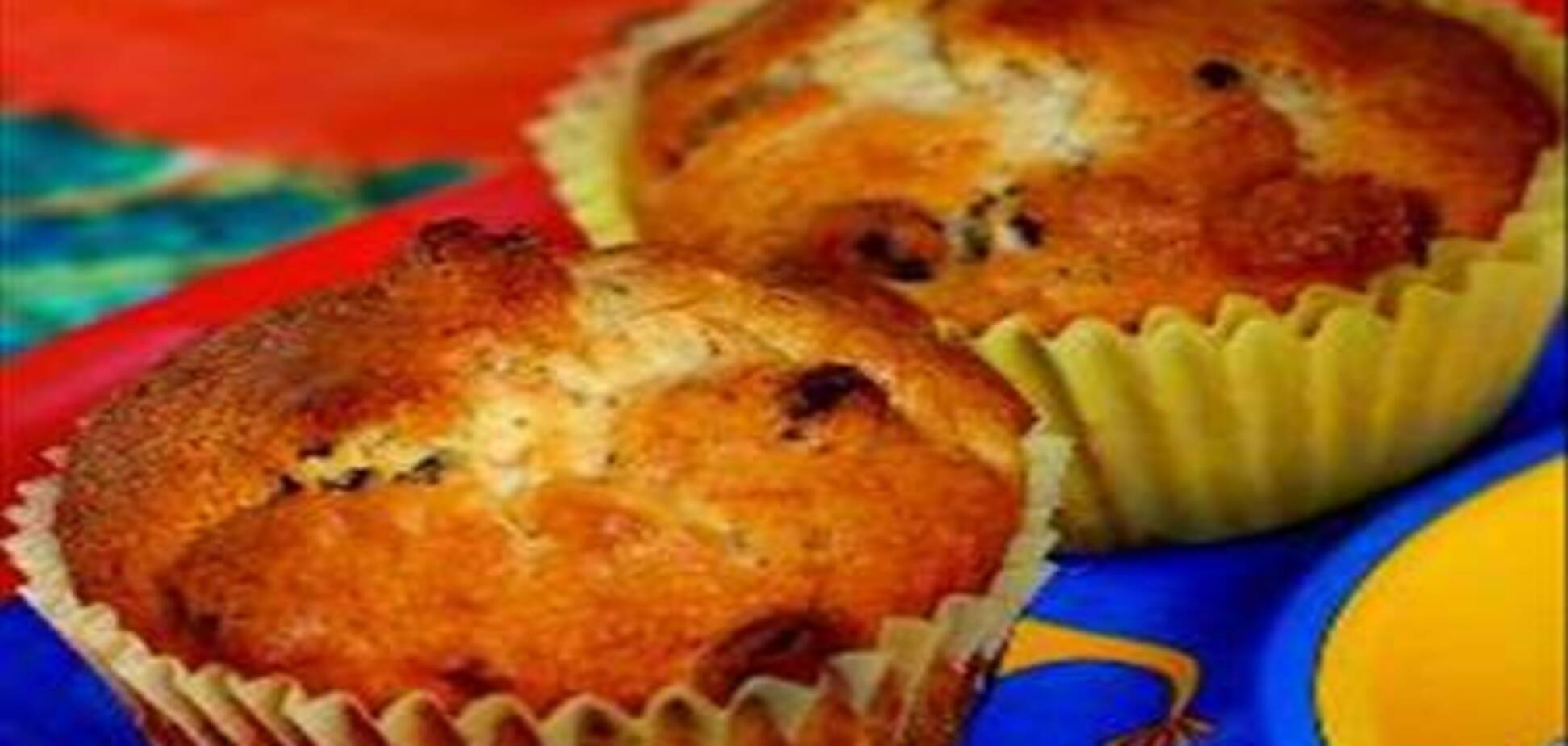 Банановые кексы с изюмом