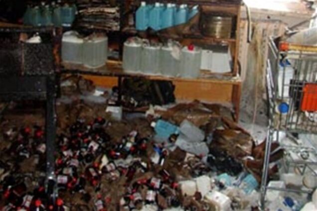 В Киеве горела детская поликлиника № 1