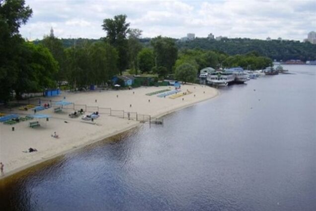 Только один киевский пляж имеет санитарный паспорт