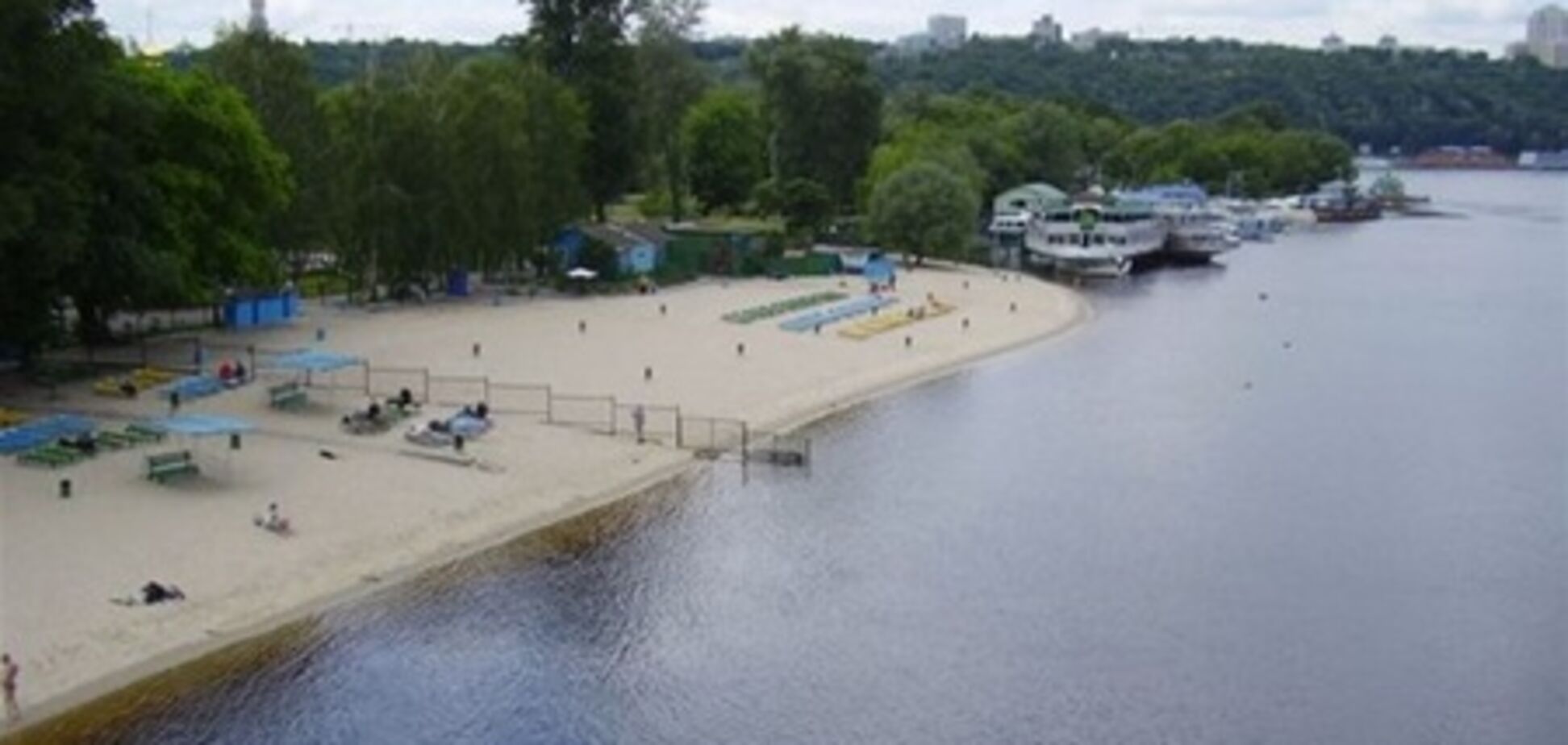 Только один киевский пляж имеет санитарный паспорт