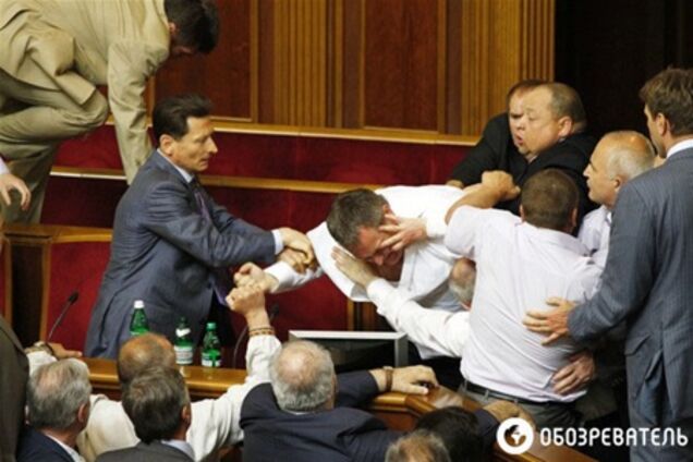 Языковая потасовка в парламенте