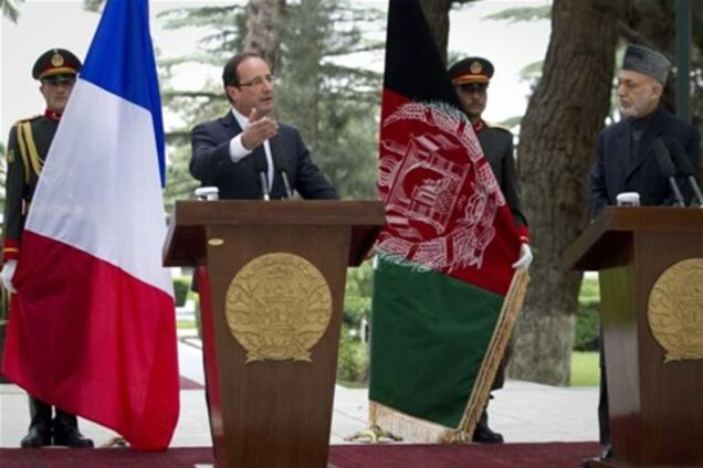 Олланд объявил о выводе войск из Афганистана