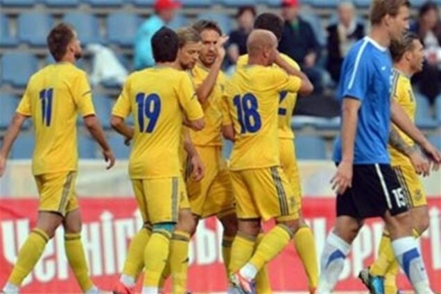 Украина – Эстония: первый блин не комом