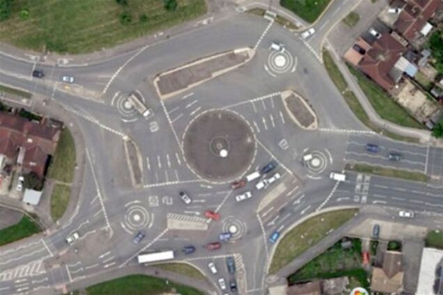 Самая сложная автомобильная развязка в мире. Фото