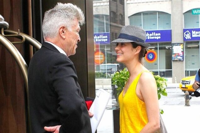 Котийяр случайно столкнулась с Линчем. Фото