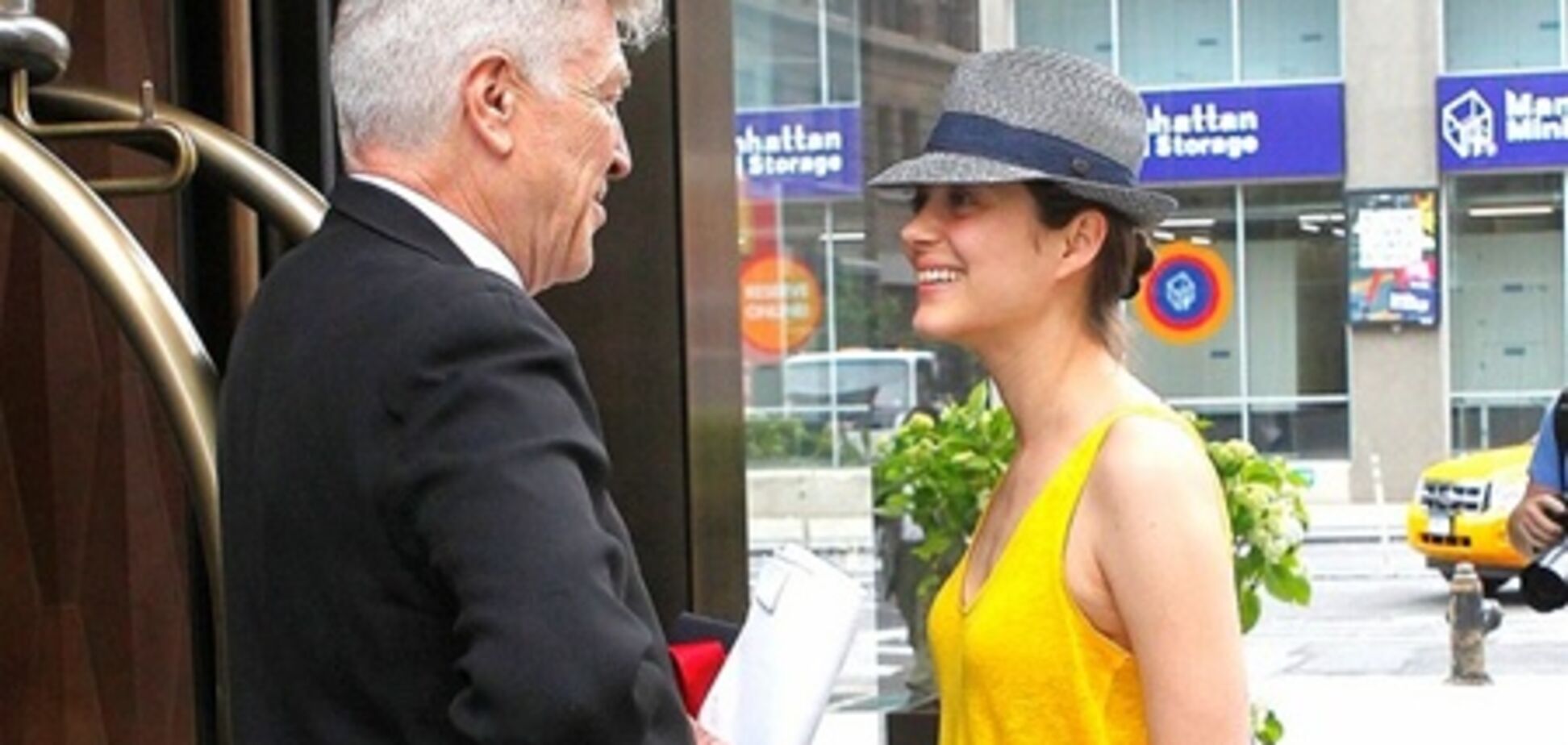 Котийяр случайно столкнулась с Линчем. Фото