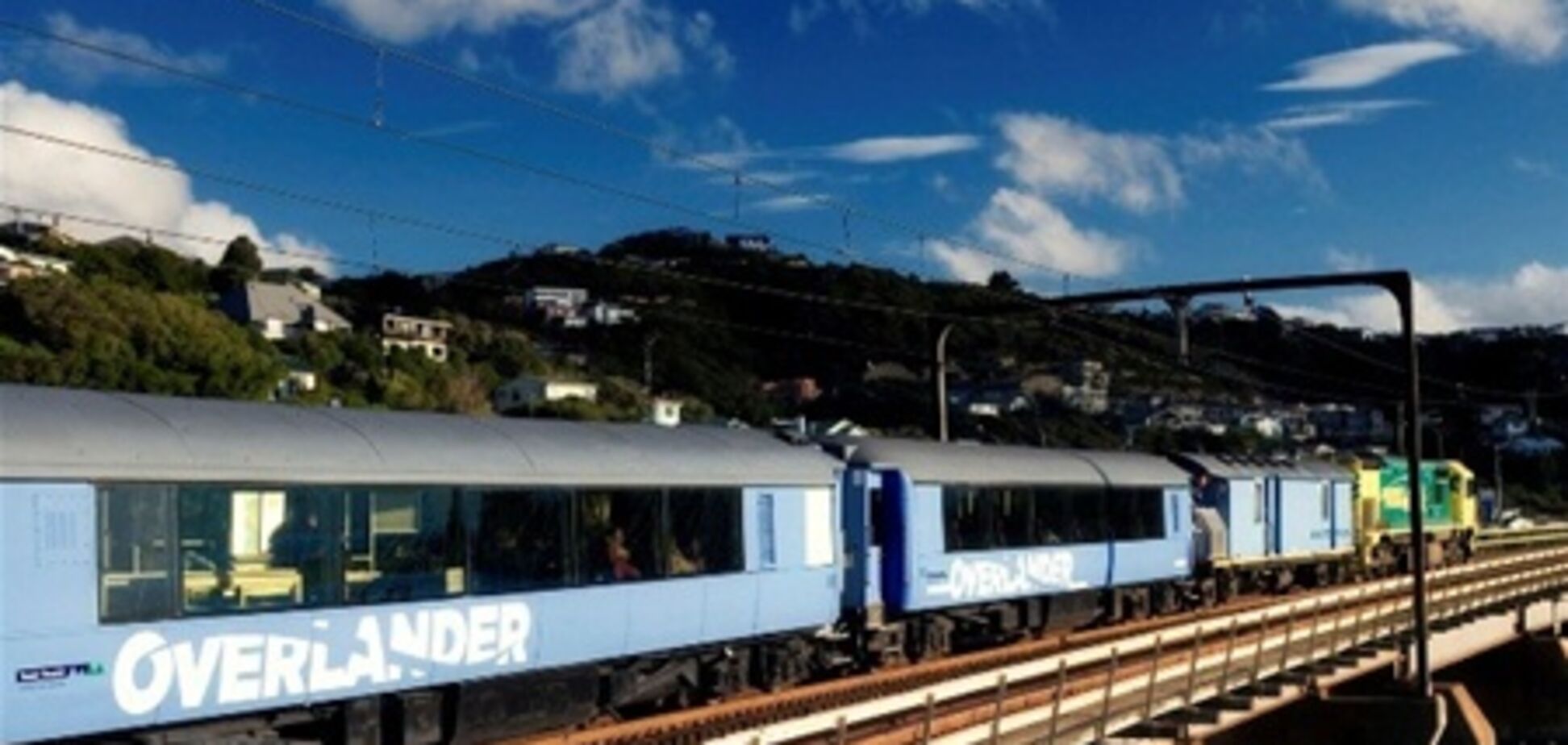 Новозеландский поезд Overlander станет туристическим