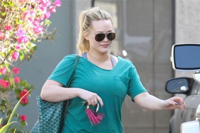 Хилари Дафф работает над собой. Фото