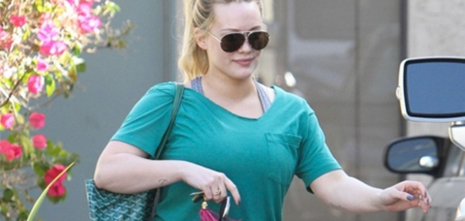 Хилари Дафф работает над собой. Фото