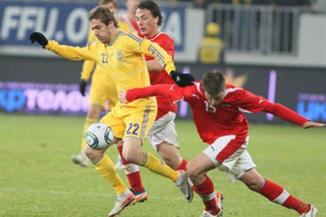 Австрия – Украина – 3:2. Хронология матча и видео голов