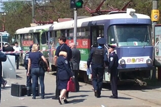 Очевидцы рассказали о взрыве в днепропетровском трамвае
