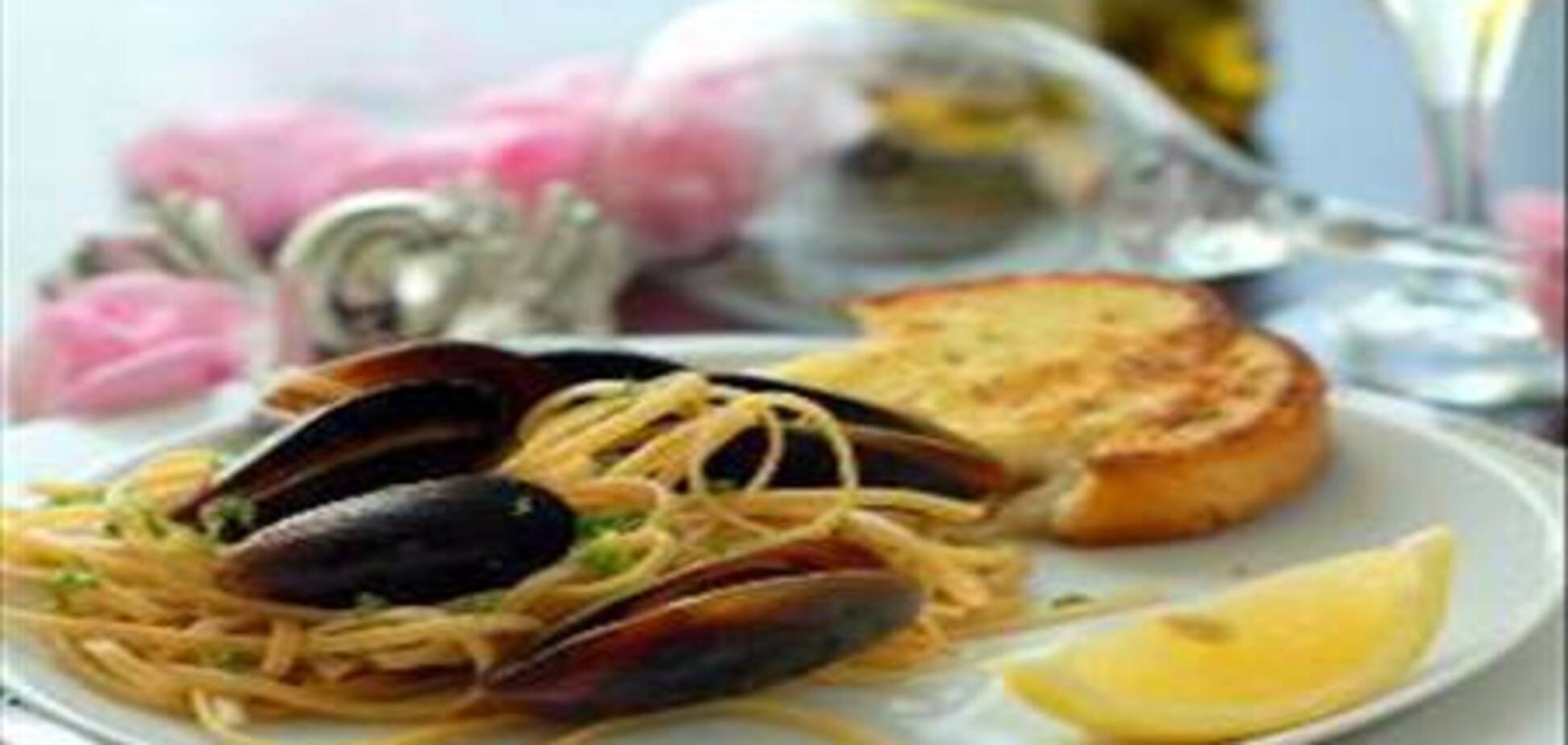 Мидии с пастой