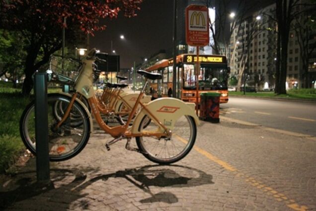 Круглосуточный прокат велосипедов доступен в Милане