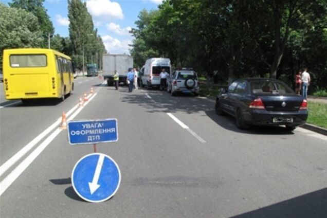 ДТП в Киеве: по вине родителей погиб двухлетний ребенок. Фото