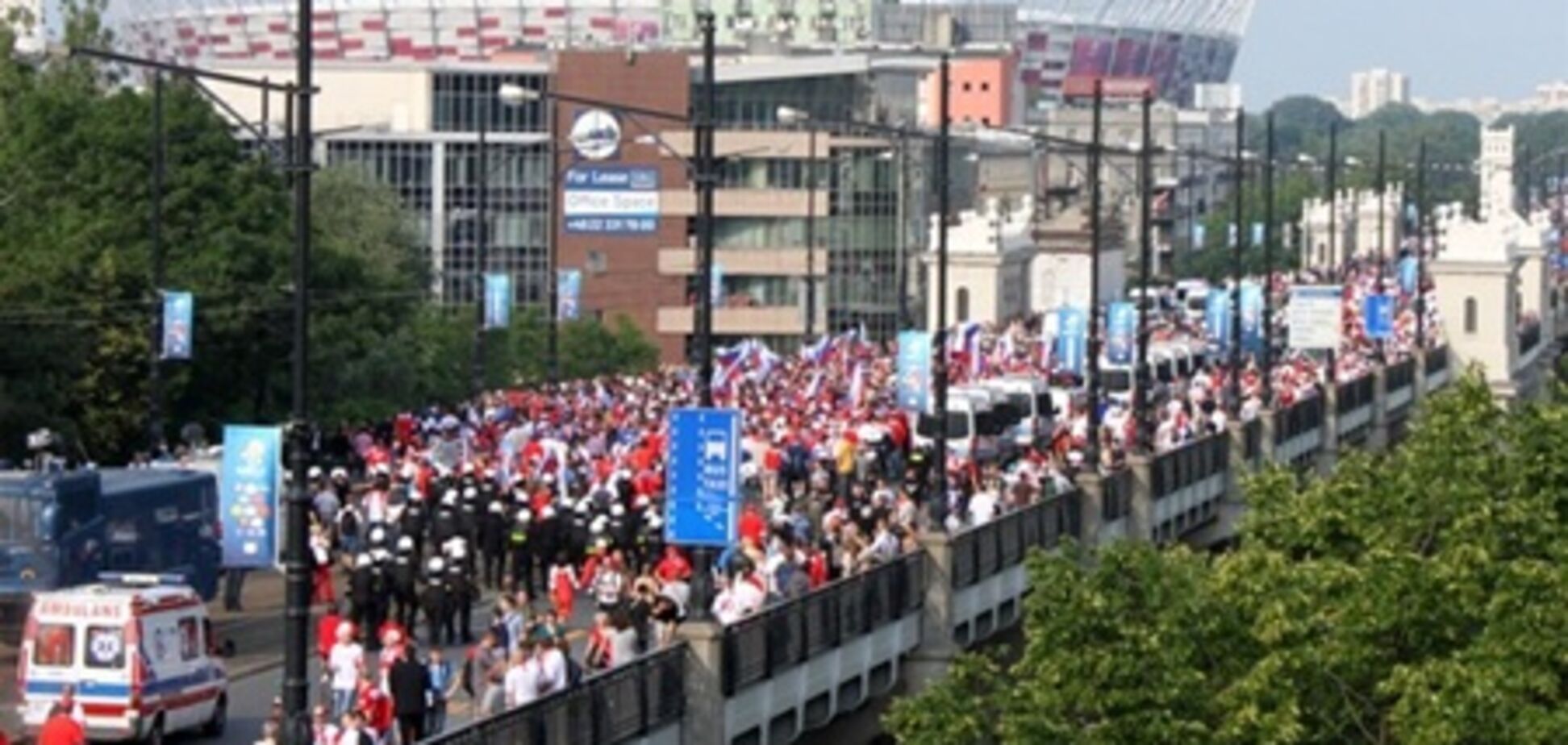 Польско-русская битва на улицах Варшавы. Фото. Видео