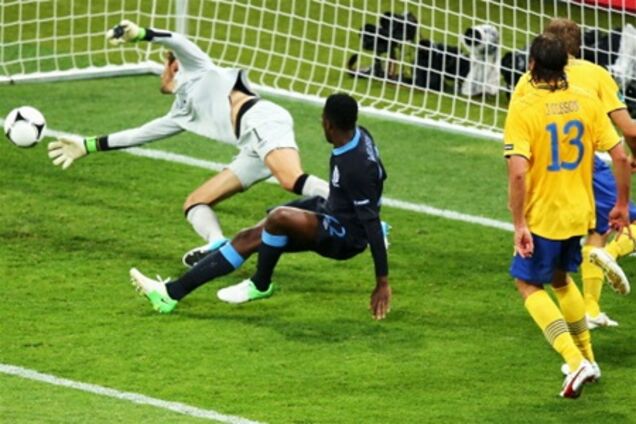 Евро-2012. Англия в невероятной битве обыграла Швецию