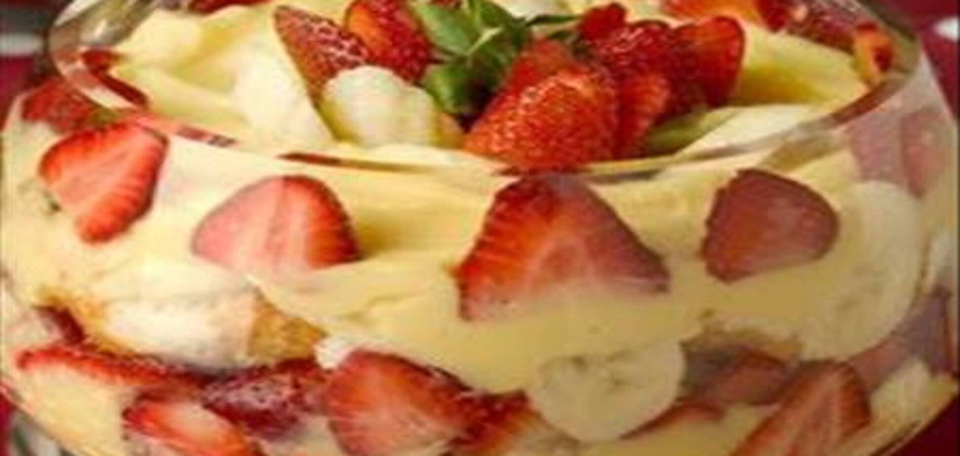 Английский десерт Трайфл