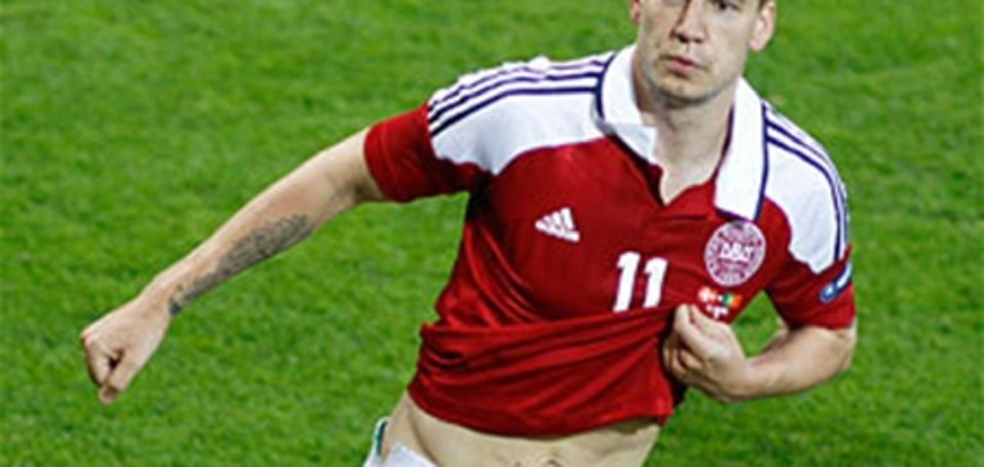 Датский футболист разместил рекламу на трусах вопреки предписаниям УЕФА