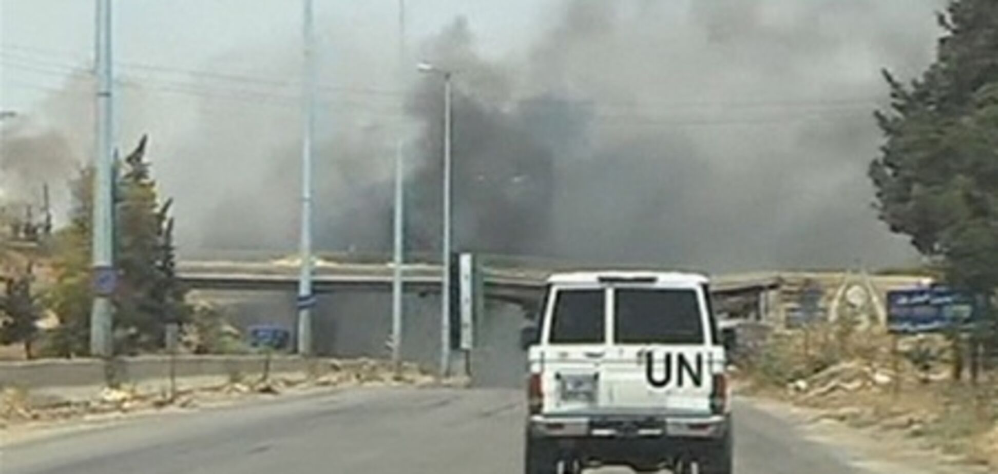 Наблюдатели ООН вошли в опустошенную боями Хаффу