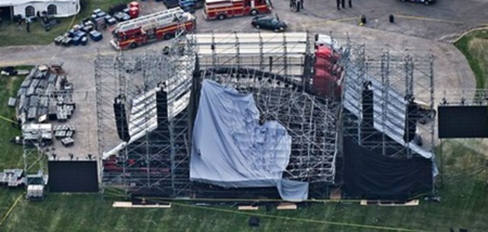 Учасники Radiohead шоковані смертю через обвалення сцени в Торонто