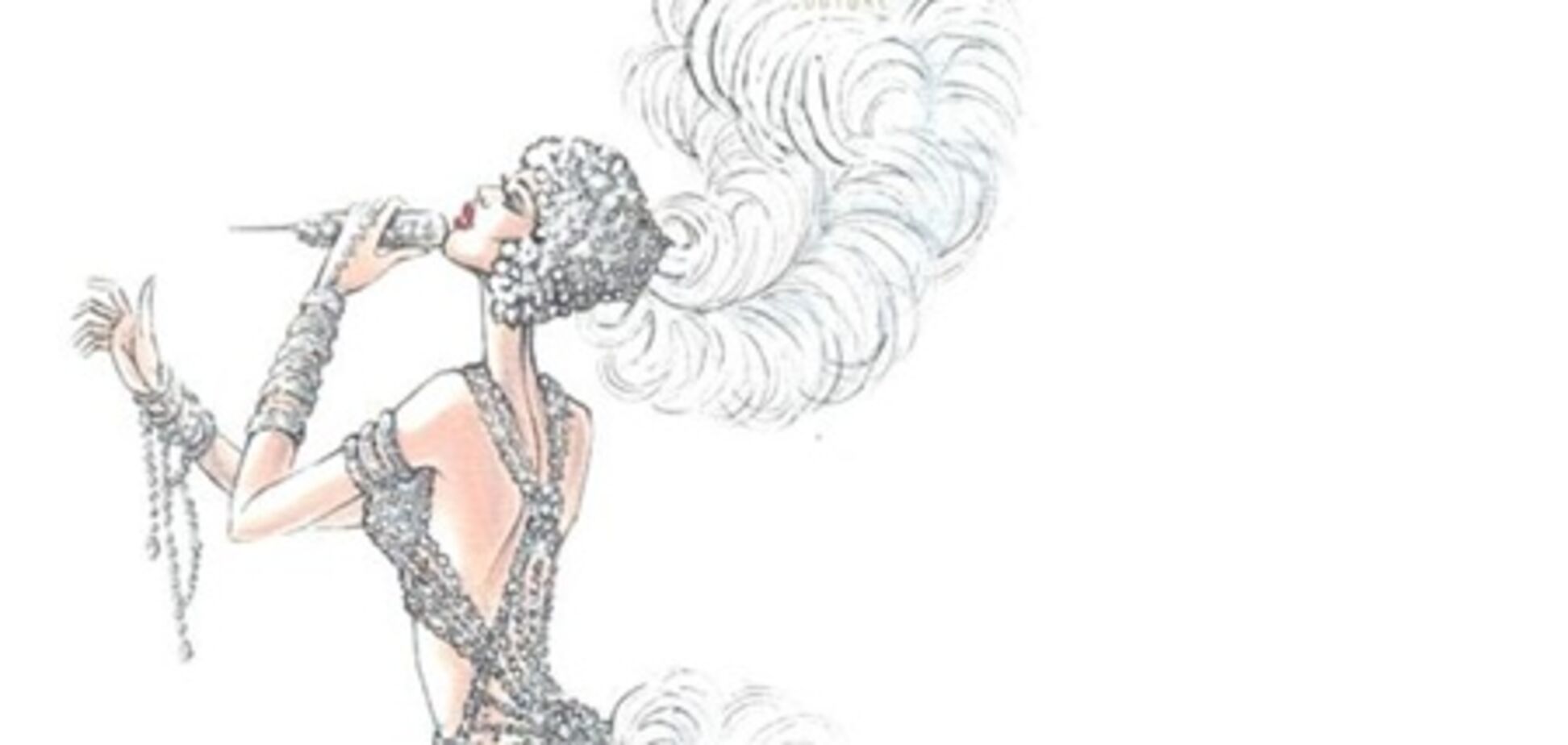 Лопес опубликовала эскизы концертных костюмов.Фото