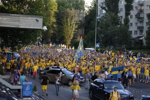 Киевские улицы из-за марша шведов перекроют