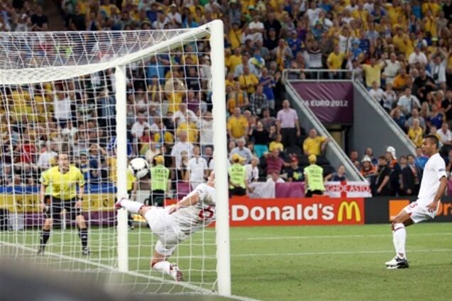 Немцы о матче Украина - Англия: у хозяев Евро-2012 украли гол