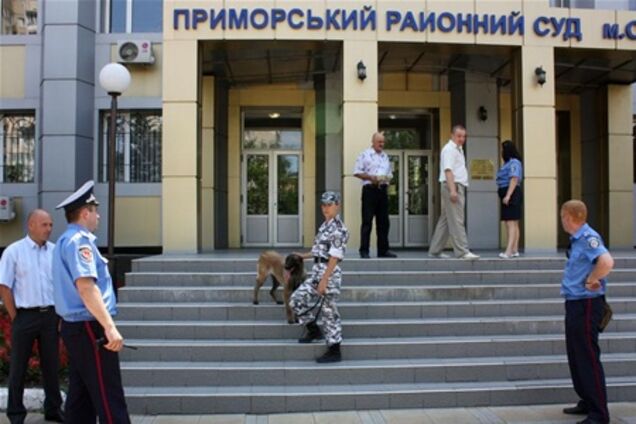 В Приморском райсуде Одессы бомб не обнаружено