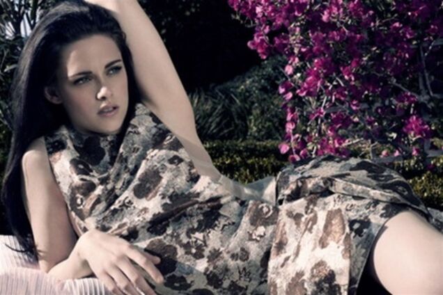 Кристен Стюарт и цветы - вещи несовместимые 