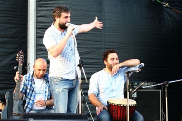 Грузинский Mgzavrebi выступил в Киеве