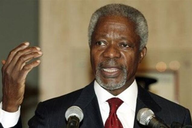 Кофі Аннан закликає світ сильніше натиснути на Сирію