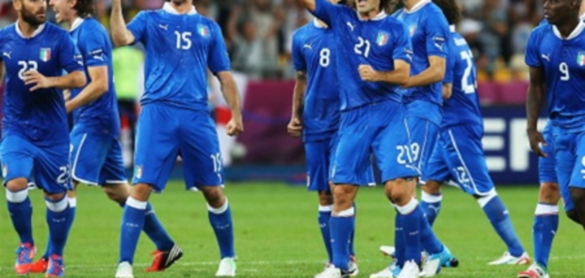 Евро-2012. Италия в серии пенальти обыграла Англию