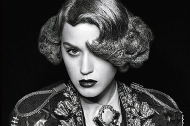Кэти Перри примеряла стильное-ретро для Luomo Vogue. Фото