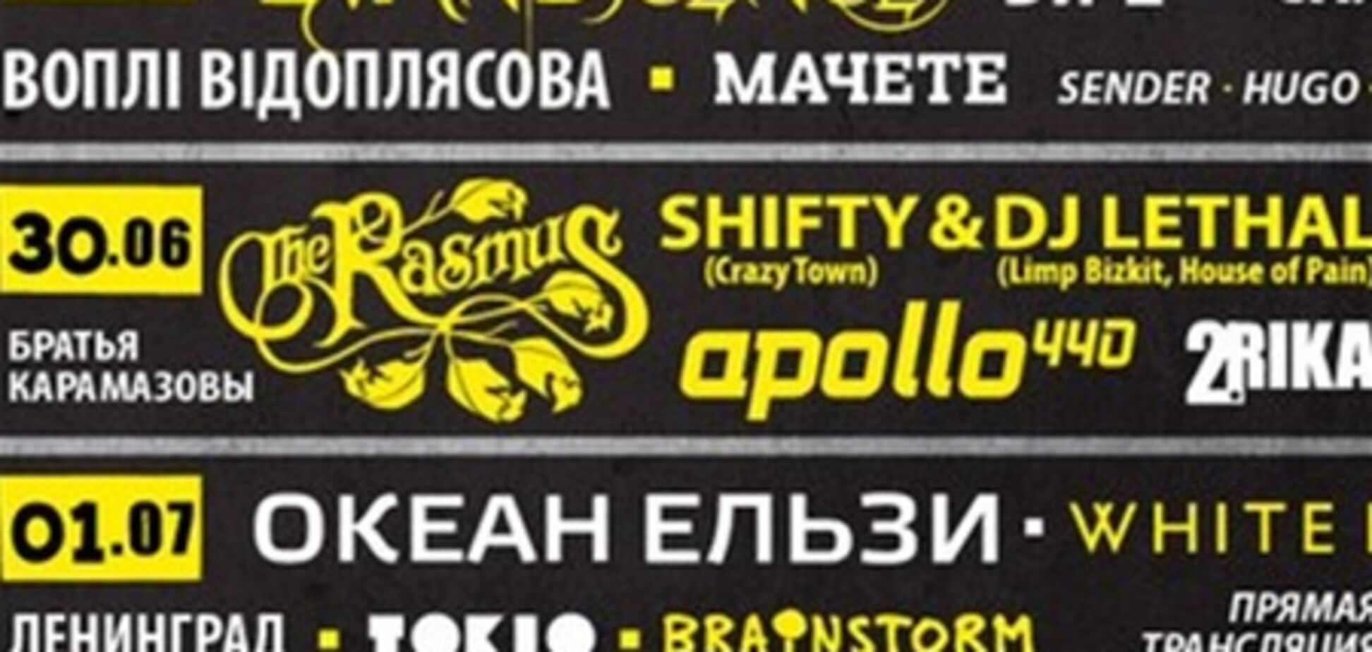 Рок-Фестиваль The Best City UA собрал 77 артистов