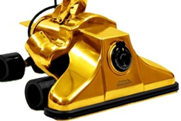 В США поступили в продажу золотые пылесосы стоимостью $1 млн