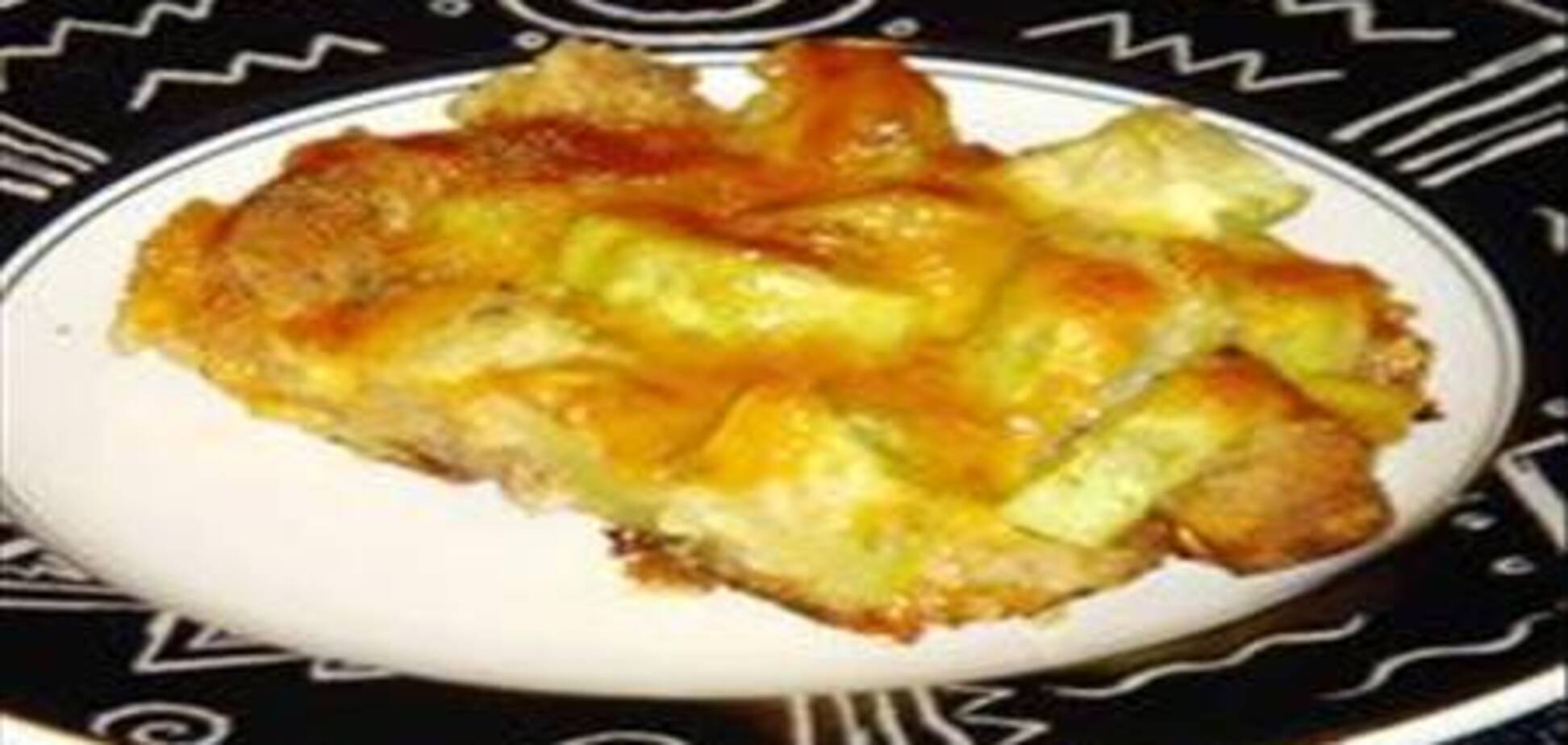 Запеканка из кабачков с сыром