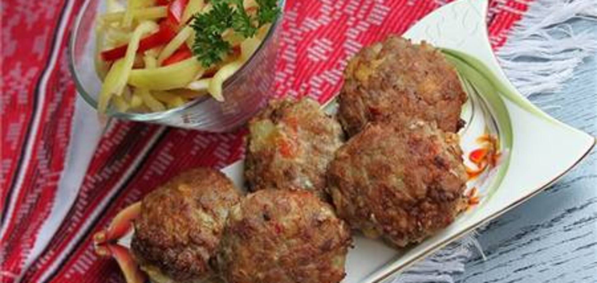 Фрикадельки с брынзой