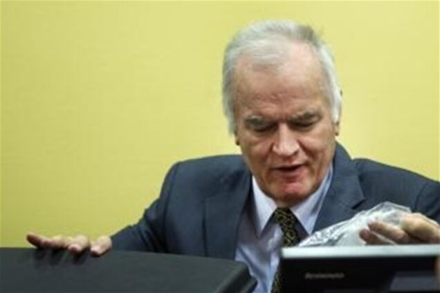 Младич госпитализирован в Гааге во время суда