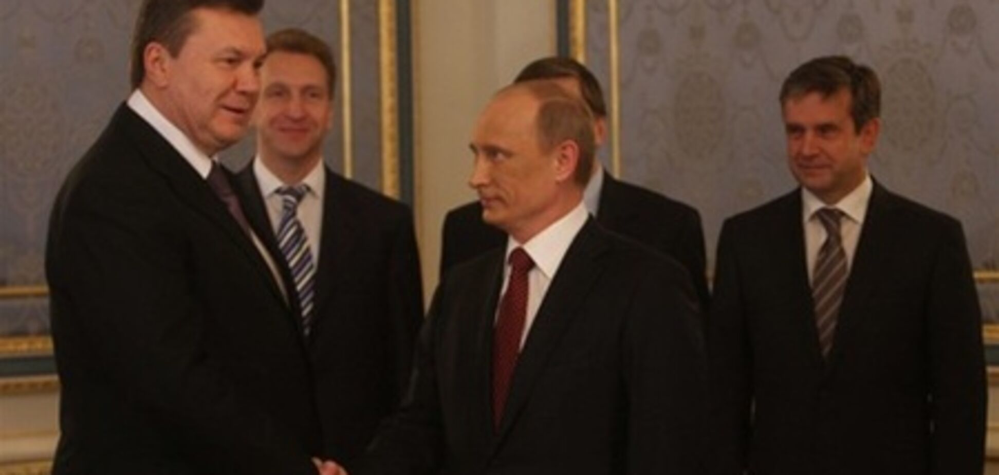 Путин и Янукович подписали заявление о делимитации морских просторов