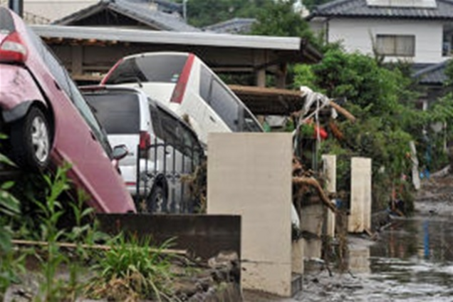 Наводнение в Японии: 400 тысяч людей готовятся к эвакуации