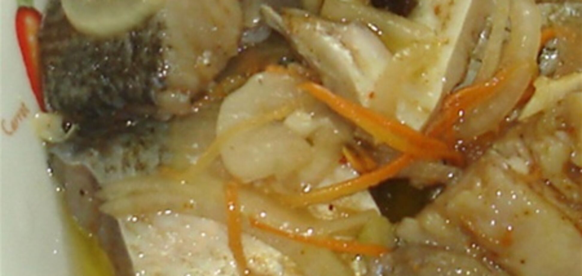 Толстолобик с польским соусом