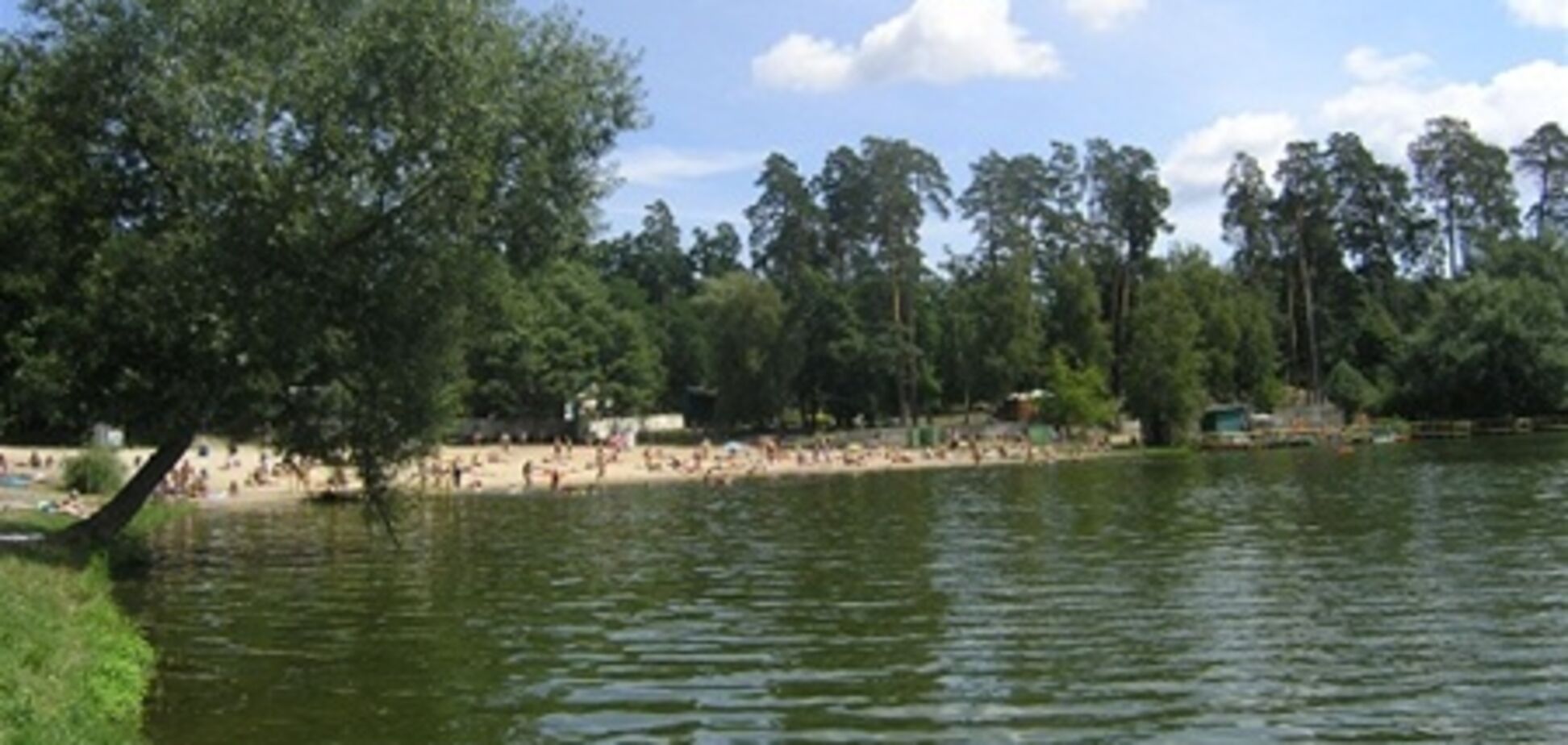 Киевлянам разрешили купаться в Пуща-Водице